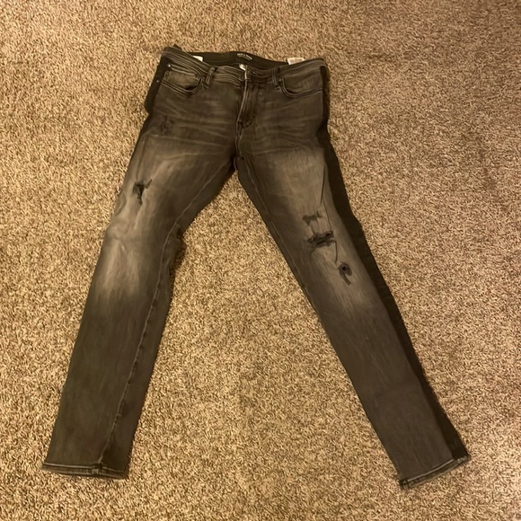Jack & Jones Other - Black And Grey Demin Jeans